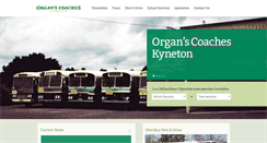 Desktop Screenshot of organscoaches.com.au