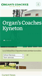 Mobile Screenshot of organscoaches.com.au